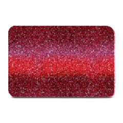 Red Sequins Plate Mats by SychEva