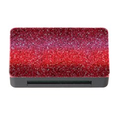 Red Sequins Memory Card Reader With Cf by SychEva