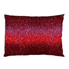 Red Sequins Pillow Case (two Sides) by SychEva