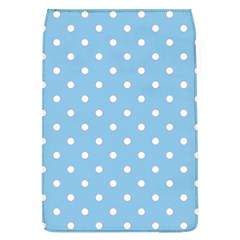 1950 Summer Sky Blue White Dots Removable Flap Cover (L)