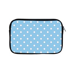 1950 Summer Sky Blue White Dots Apple MacBook Pro 13  Zipper Case