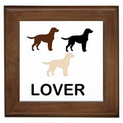 All Colors Lab Silos Lover Framed Tile by SomethingForEveryone