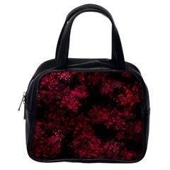 Red Abstraction Classic Handbag (one Side) by SychEva