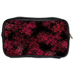 Red Abstraction Toiletries Bag (one Side) by SychEva