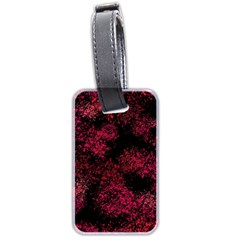 Red Abstraction Luggage Tag (two Sides) by SychEva