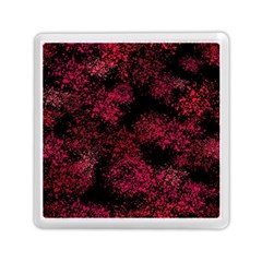 Red Abstraction Memory Card Reader (square) by SychEva