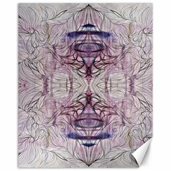 Amethyst Repeats Iv Canvas 16  X 20  by kaleidomarblingart