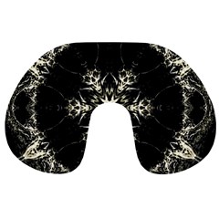 Bnw Mandala Travel Neck Pillow by MRNStudios