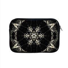 Bnw Mandala Apple Macbook Pro 15  Zipper Case by MRNStudios