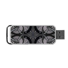 Lunar Phases Portable Usb Flash (one Side) by MRNStudios