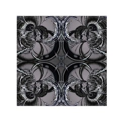 Lunar Phases Small Satin Scarf (square) by MRNStudios