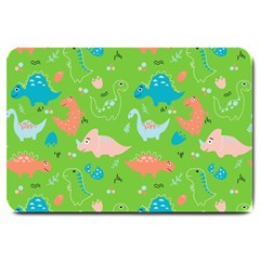 Funny Dinosaur Large Doormat  by SychEva