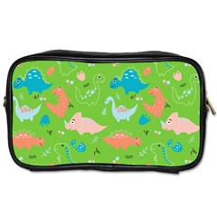 Funny Dinosaur Toiletries Bag (two Sides) by SychEva