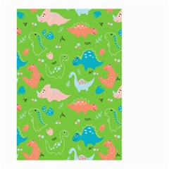 Funny Dinosaur Small Garden Flag (two Sides) by SychEva