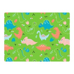 Funny Dinosaur Double Sided Flano Blanket (mini)  by SychEva