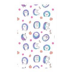 Cute And Funny Purple Hedgehogs On A White Background Memory Card Reader (rectangular) by SychEva