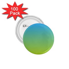 Gradient Blue Green 1 75  Buttons (100 Pack)  by ddcreations