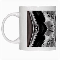 Compressed Carbon White Mugs