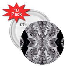Compressed Carbon 2.25  Buttons (10 pack) 