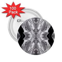 Compressed Carbon 2.25  Buttons (100 pack) 