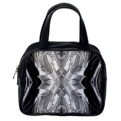 Compressed Carbon Classic Handbag (One Side)