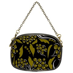 Folk Flowers Pattern  Chain Purse (one Side) by Eskimos