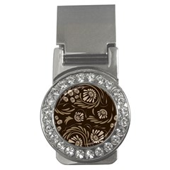 Folk Flowers Pattern  Money Clips (cz)  by Eskimos