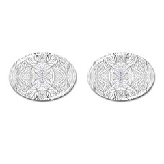 Mono Repeats Iii Cufflinks (oval)