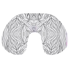 Mono Repeats Iii Travel Neck Pillow