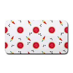 Slices Of Red And Juicy Watermelon Medium Bar Mats by SychEva