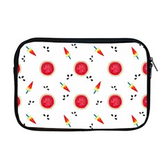 Slices Of Red And Juicy Watermelon Apple Macbook Pro 17  Zipper Case by SychEva