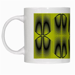 Digital Floral White Mugs