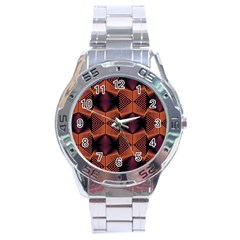 Digital Diamonds Stainless Steel Analogue Watch by Sparkle