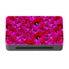 Flowers Grow And Peace Also For Humankind Memory Card Reader With Cf by pepitasart