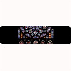 Chartres-cathedral-notre-dame-de-paris-amiens-cath-stained-glass Large Bar Mats