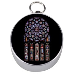 Chartres-cathedral-notre-dame-de-paris-amiens-cath-stained-glass Silver Compasses by Sudhe