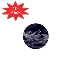 Mountain-snow-night-cold-winter 1  Mini Buttons (10 Pack) 