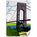 Bridge-vintage-clip-art-color Canvas 20  x 30  19.62 x28.9  Canvas - 1