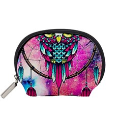 Owl Dreamcatcher Accessory Pouch (small) by Sudhe