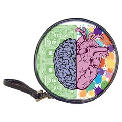 Brain-heart-balance-emotion Classic 20-cd Wallets by Sudhe