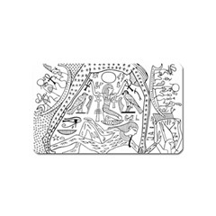 Egyptian-hieroglyphics-history-seb Magnet (name Card)