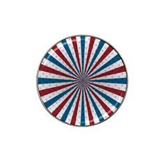 Usa-deco-background Hat Clip Ball Marker (4 Pack)