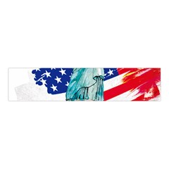 Statue Of Liberty Independence Day Poster Art Velvet Scrunchie by Sudhe