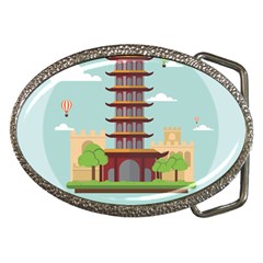 China-landmark-landscape-chinese Belt Buckles