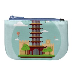 China-landmark-landscape-chinese Large Coin Purse