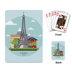 Paris-france-french-europe-travel Playing Cards Single Design (rectangle)