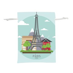 Paris-france-french-europe-travel Lightweight Drawstring Pouch (m) by Sudhe