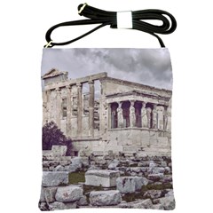 Erechtheum Temple, Athens, Greece Shoulder Sling Bag by dflcprintsclothing