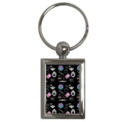 Pastel Goth Witch Key Chain (rectangle) by InPlainSightStyle