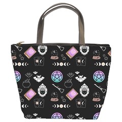 Pastel Goth Witch Bucket Bag by InPlainSightStyle